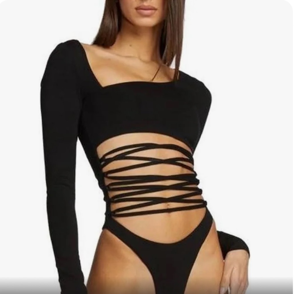 I AM GIA Crystal Bodysuit